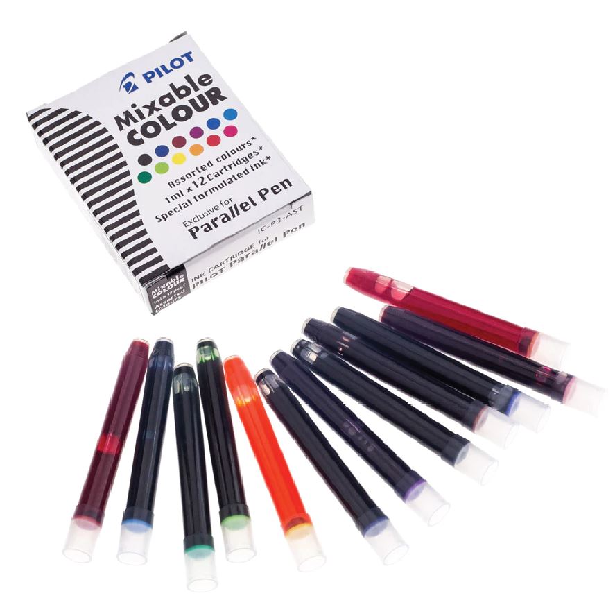 Pilot Cartridges Assorted Colours