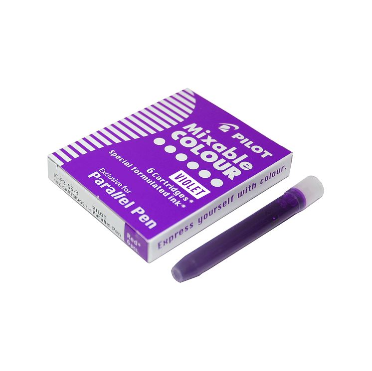 Load image into Gallery viewer, Pilot Cartridges Pack of 6 - Violet
