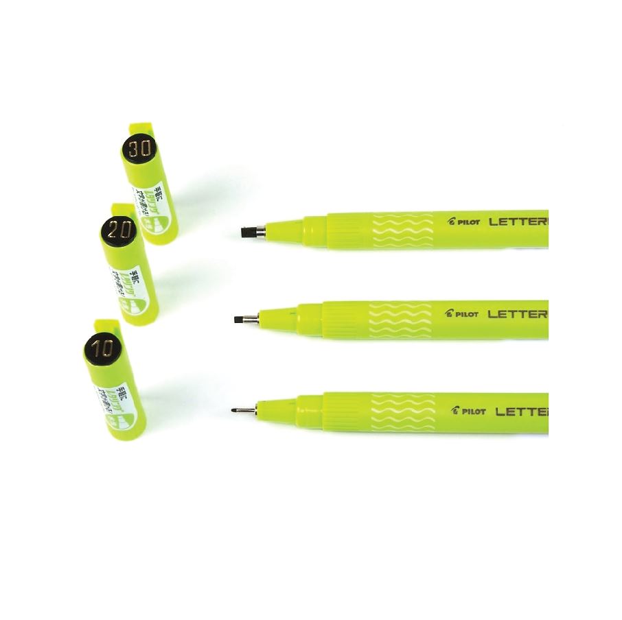 Pilot Italic Gothic Lettering Pen Set of 3