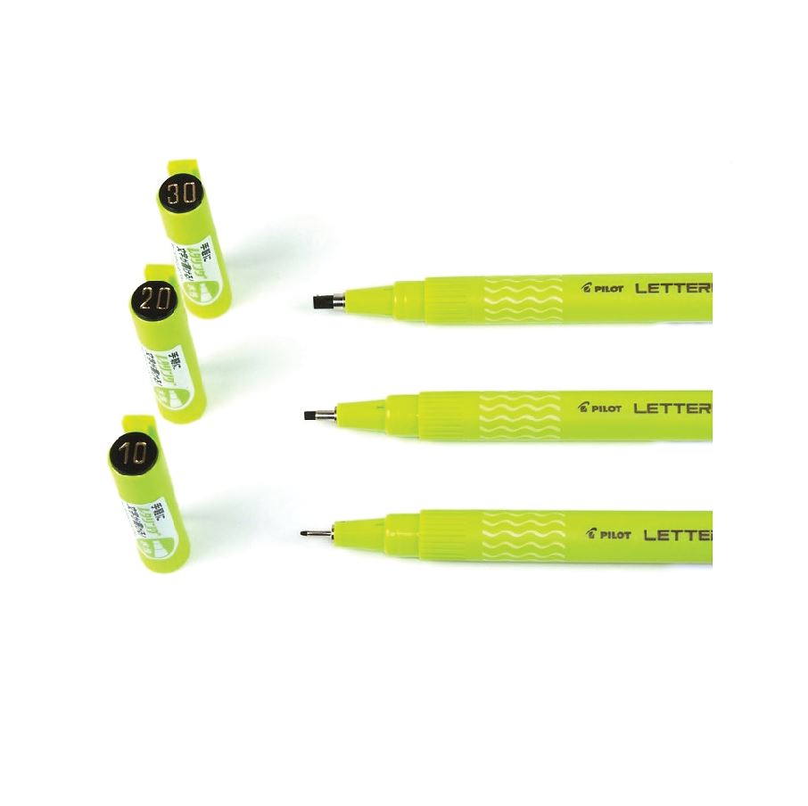 Pilot Italic Gothic Lettering Pen Set of 3