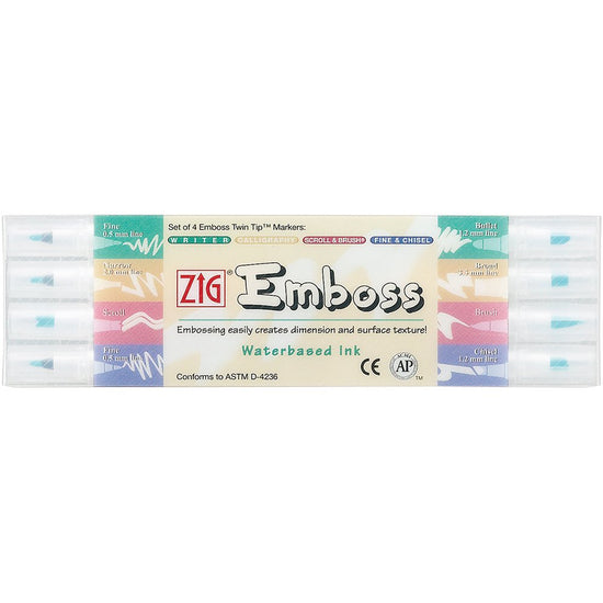 ZIG Emboss Markers 