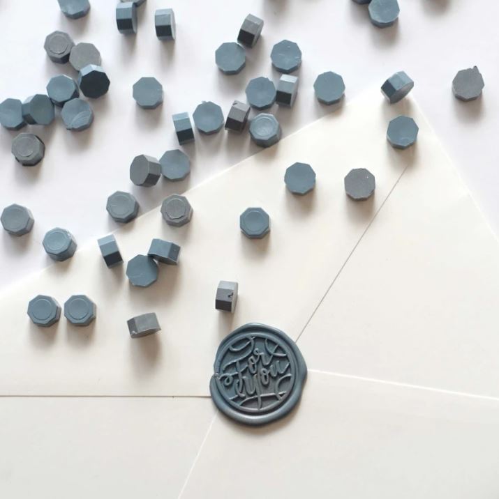 Wax Granule Beads - Mixed Greys fiona ariva