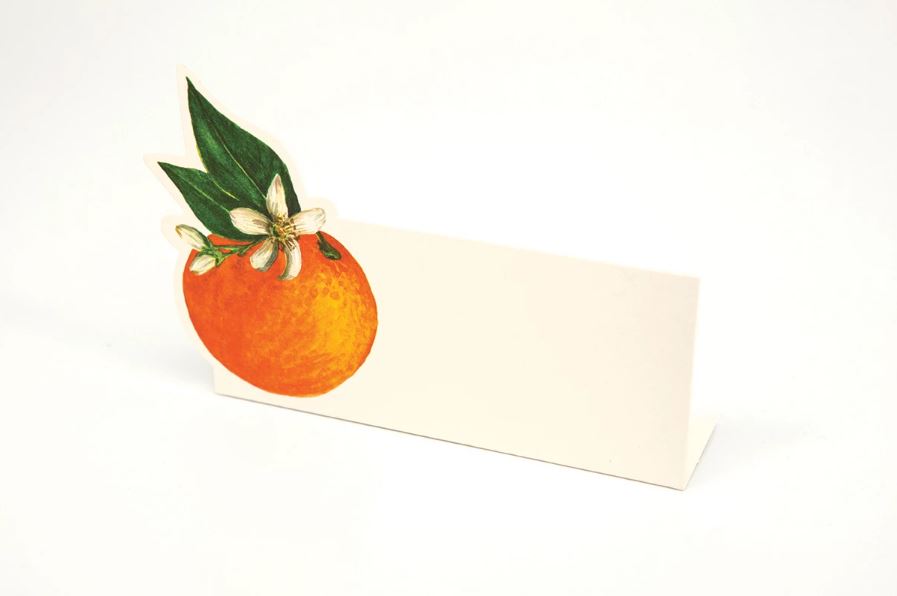 Load image into Gallery viewer, Place Card - Orange Orchard calligraphy
