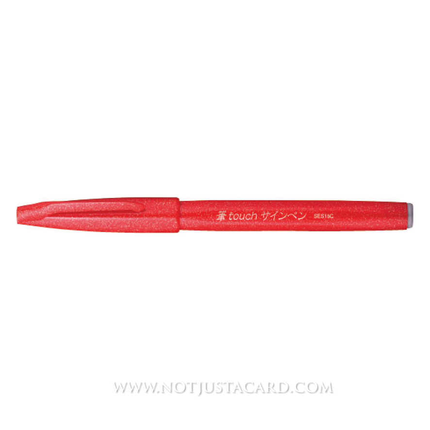 CDT Brush Sign Pen - Red – Shorthand