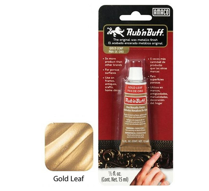 Rub 'n Buff engraving gold silver copper ebony