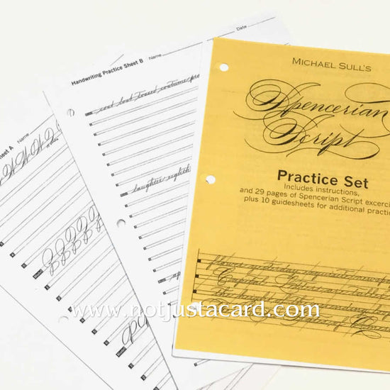 Michael Sull Spencerian Script Practice Set