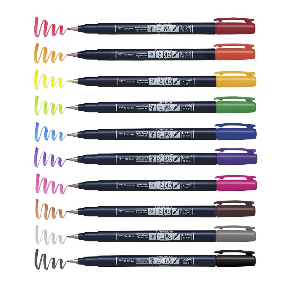 Tombow Fudenosuke Brush