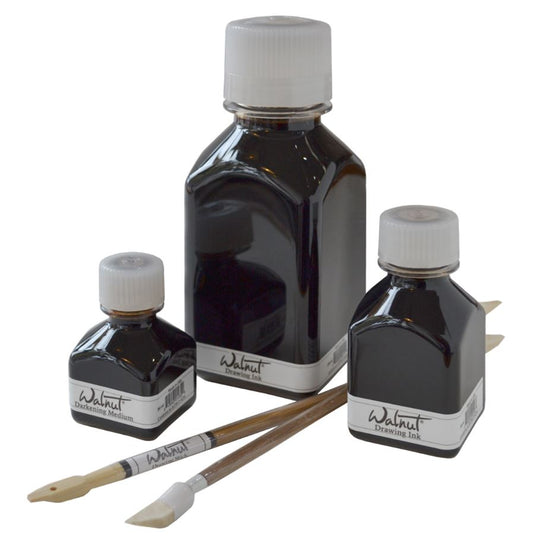 Tom Norton Walnut Darkening Medium Drawing Ink 30ml