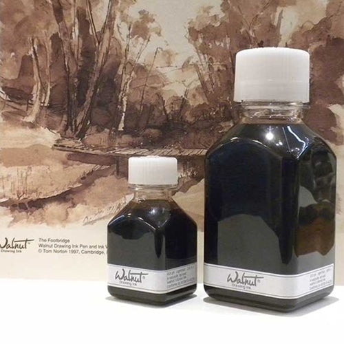 Tom Norton Walnut Darkening Medium Drawing Ink 30ml