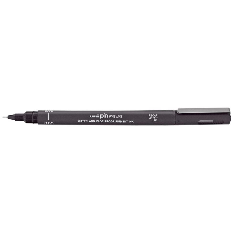 Mitsubishi UNI Pin Fineliner Black 