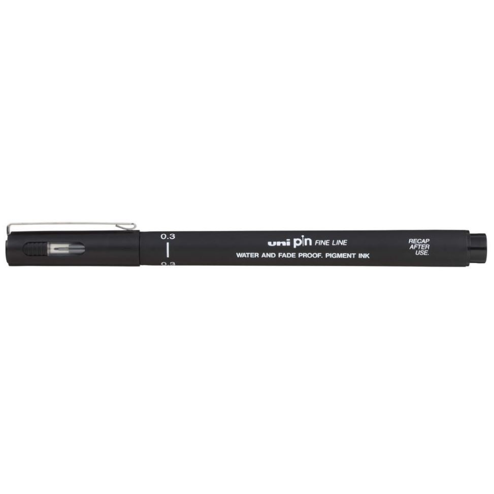 Mitsubishi UNI Pin Fineliner Black 