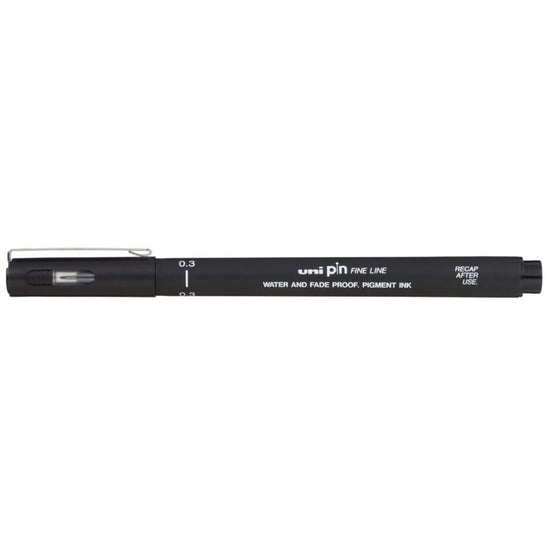 Mitsubishi UNI Pin Fineliner Black 