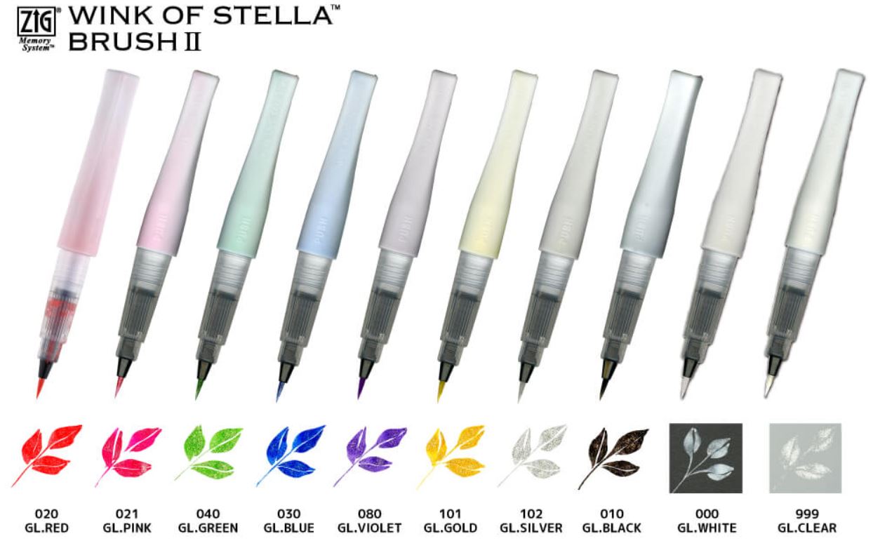 ZIG Kuretake Wink of Stella Glitter Brush Pen 